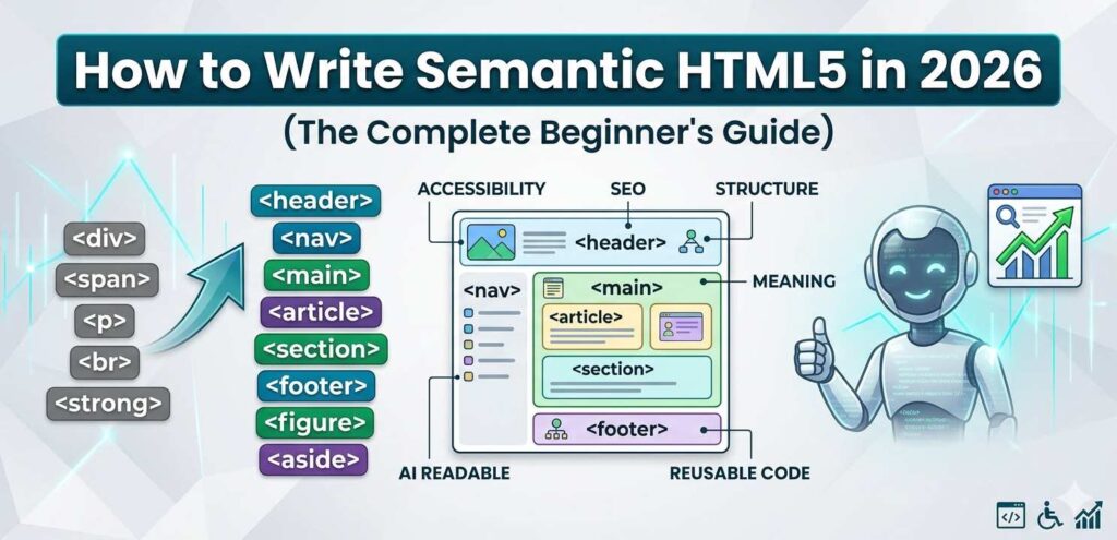 semantic HTML5