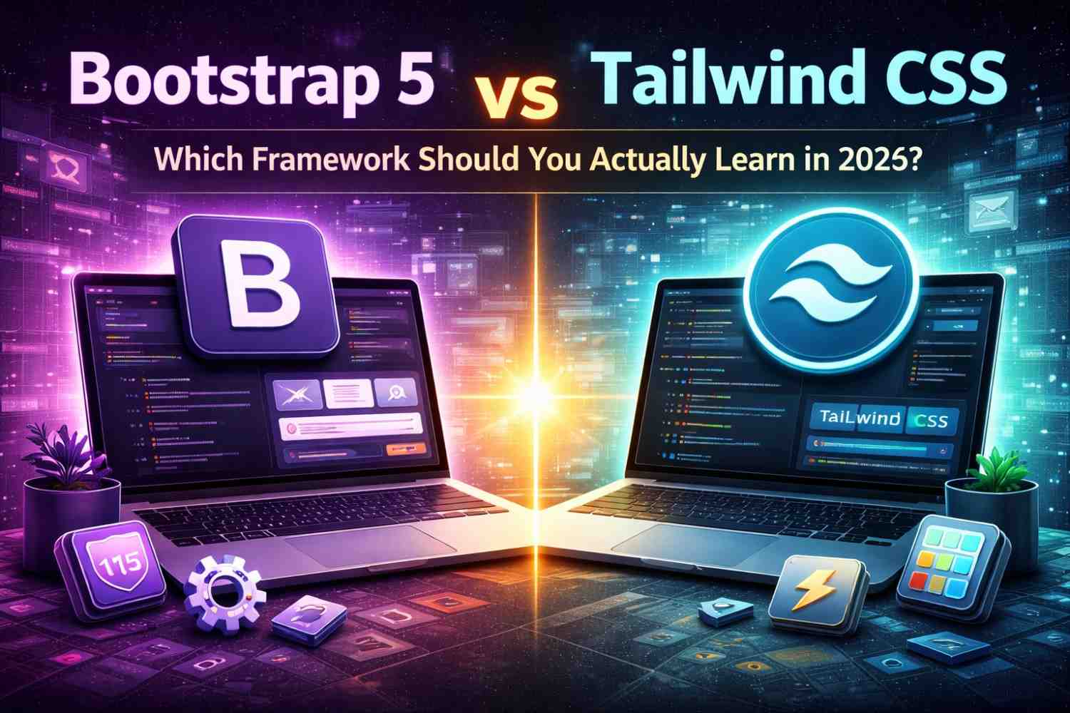 Bootstrap 5 vs Tailwind CSS: Which Framework Should You Actually Learn in 2026?