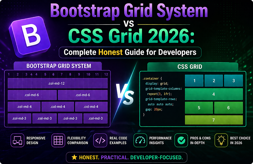 Bootstrap Grid System vs CSS Grid