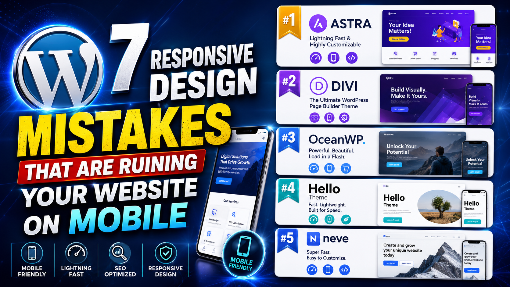 7 Responsive Design Mistakes That Are Ruining Your Website on Mobile 2026
